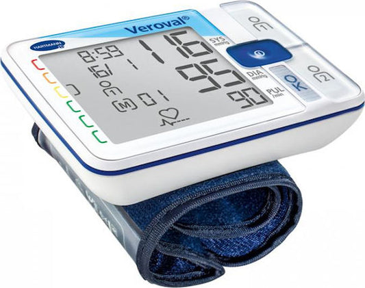 Hartmann Veroval Compact+ Ηλεκτρονικό Πιεσόμετρο Καρπού Ακριβείας με ανίχνευση Αρρυθμίας & Bluetooth 925204