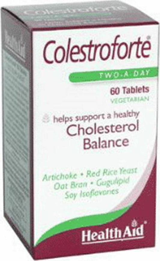 Health Aid Colestroforte Για Την Χοληστερόλη 60 Ταμπλέτες