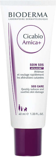 Bioderma Cicabio Arnica Ενυδατική & Επανορθωτική Κρέμα Ανάπλασης με ’ρνικα για την Απορρόφηση Οιδημάτων & Εκχυμώσεων, 40ml
