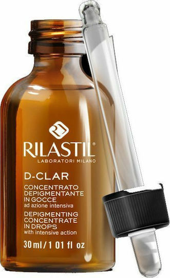 Rilastil D-Clar Depigmenting in Drops Αντιγηραντικό Serum Προσώπου με Βιταμίνη C & Βιταμίνη E 30ml