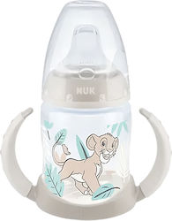 Nuk First Choice+ Εκπαιδευτικό Μπιμπερό Πλαστικό PP Με 2 Λαβές & Δείκτη Ελέγχου Θερμοκρασίας 6-18 Μηνών 150ml