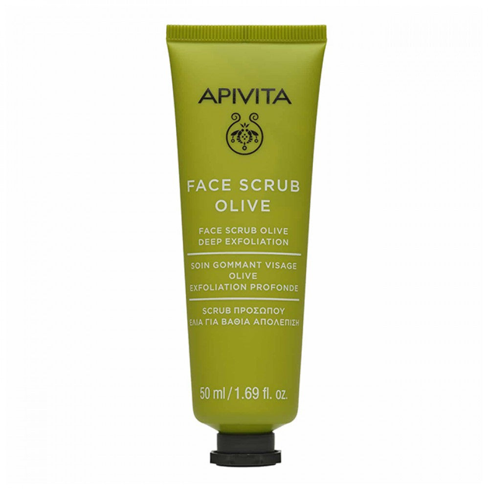 Apivita Face Scrub Olive Βαθιά Απολέπιση με Ελιά 50ml