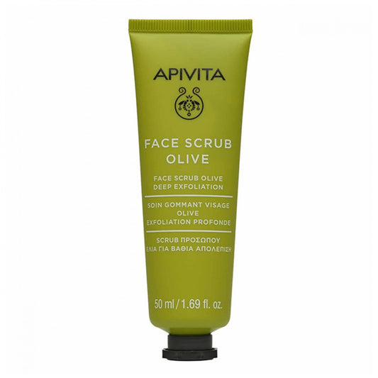 Apivita Face Scrub Olive Βαθιά Απολέπιση με Ελιά 50ml