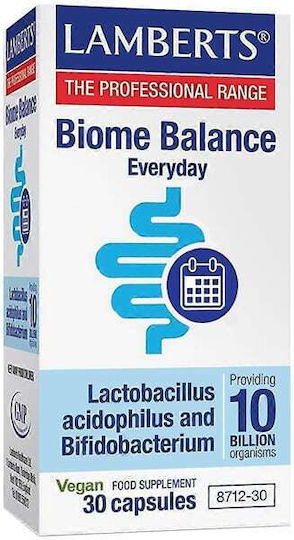Lamberts Biome Balance Everyday Συμπλήρωμα με Προβιοτικά 30 κάψουλες