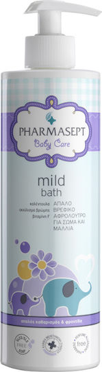 Pharmasept Baby Care Tol Velvet Mild Bath Απαλό Βρεφικό Αφρόλουτρο 500ml