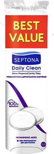 SEPTONA DERMASOFT ΔΙΣΚΟΙ ΝΤΕΜΑΚΙΓΙΑΖ 100ΤΕΜ