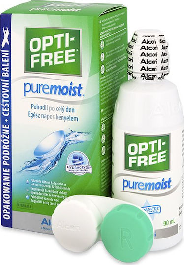 Alcon Opti-Free Pure Moist Υγρό Φακών Επαφής 90ml