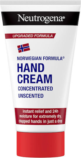Neutrogena Hand Cream Unscent Ενυδατική Κρέμα Χεριών Χωρίς Άρωμα 75ML