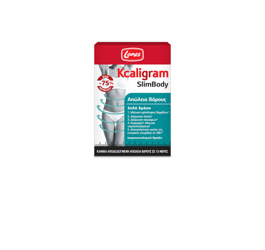 Lanes Kcaligram SlimBody Συμπλήρωμα για Αδυνάτισμα 60 κάψουλες