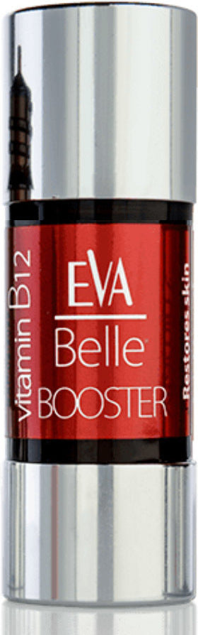 InterMed Eva Belle Vitamin B12 Ενυδατικό & Αντιγηραντικό Booster Προσώπου με Βιταμίνη E & Υαλουρονικό Οξύ για Σύσφιξη 15ml
