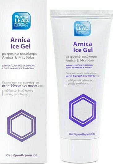 Pharmalead Arnica Ice Gel 100ml - Τζελ Κρυοθεραπείας Με Εκχύλισμα Άρνικας Για Μώλωπες & Οιδήματα