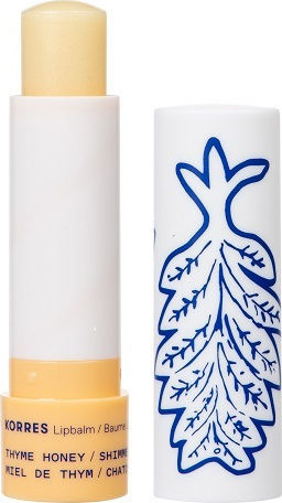 Korres Lip Balm για Σκασμένα Χείλη Thyme Honey Shimmery 4.5gr
