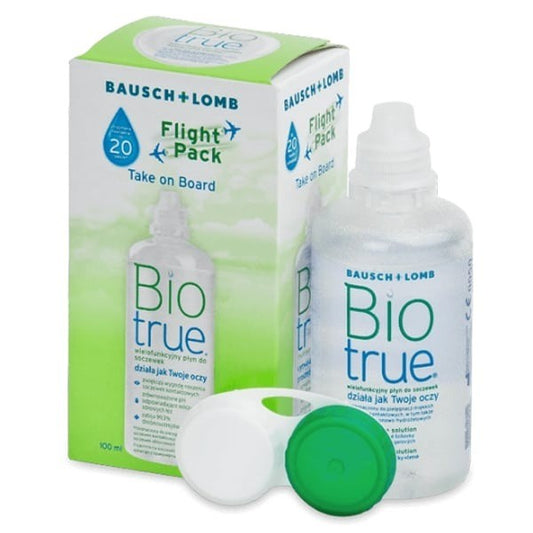 Bausch & Lomb Biotrue Flight Pack Υγρό Φακών Επαφής Travel Size 100ml