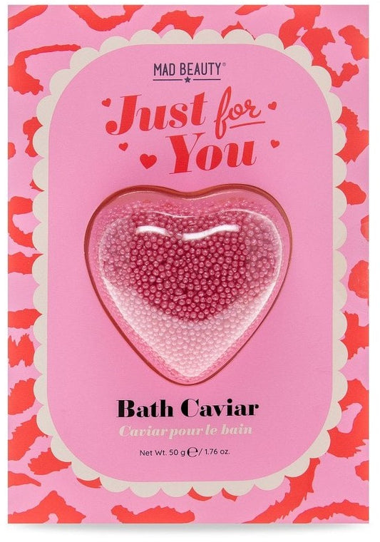 Mad Beauty Wild At Heart Bath Caviar Άλατα Μπάνιου σε Πέρλες, 50ml