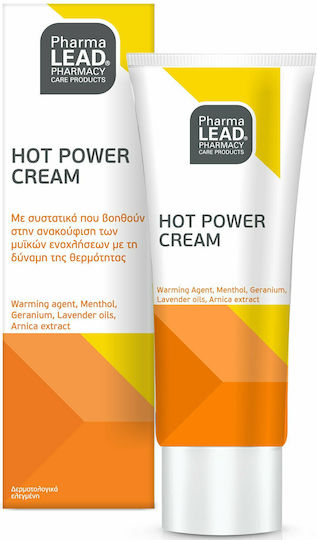 Pharmalead Hot Power Cream Θερμαντική Κρέμα Ανακούφισης Μυϊκών Πόνων, 100ml