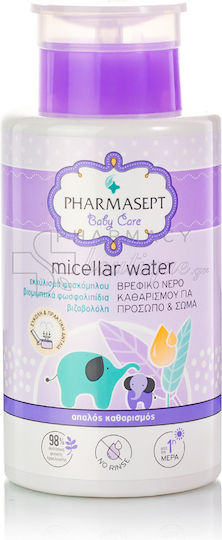 Pharmasept Baby Care Micellar Water Βρεφικό Νερό Καθαρισμού για Πρόσωπο & Σώμα 300ml