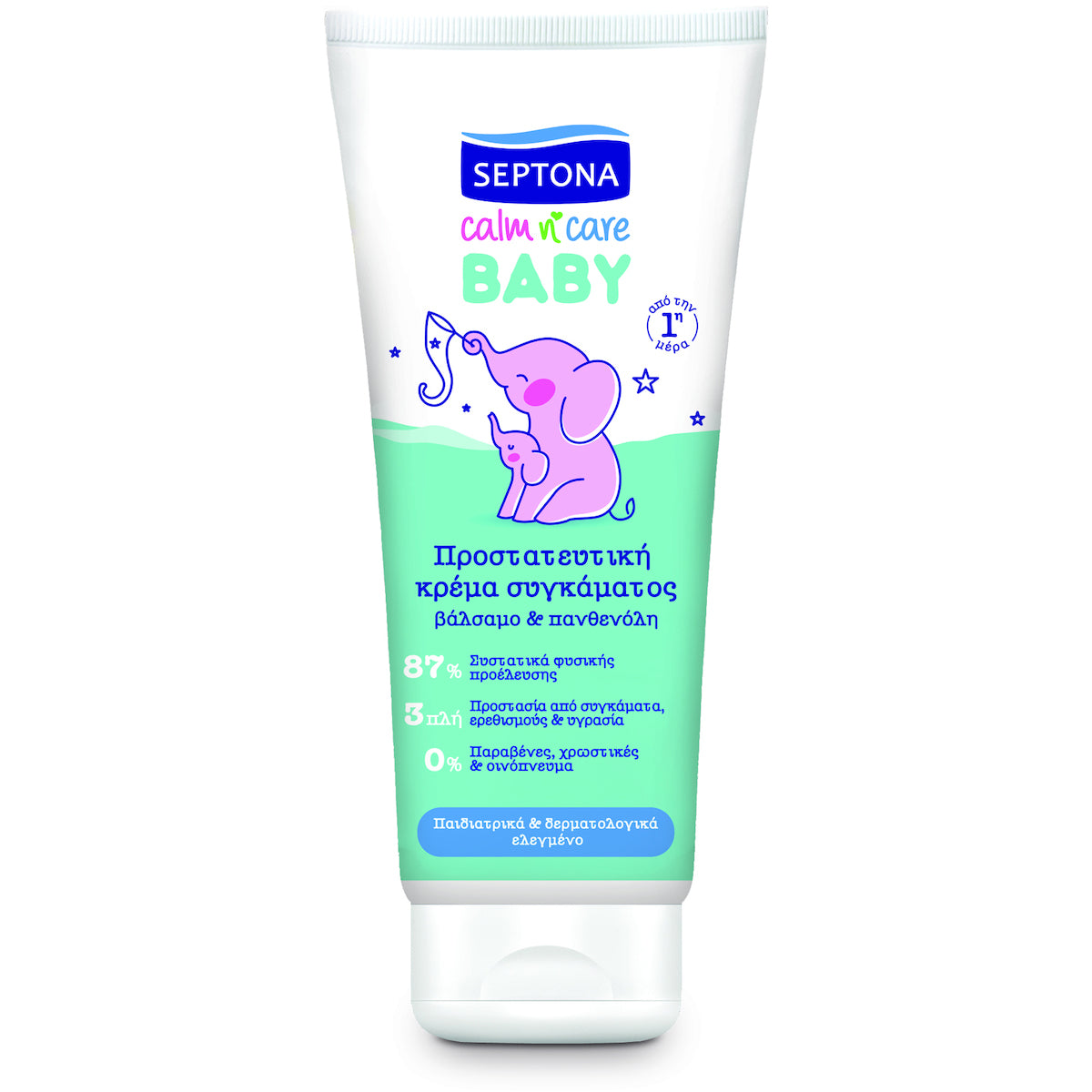 Septona Calm n' Care Κρέμα με Βάλσαμο & Πανθενόλη 100ml